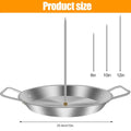 Vertical Grill Skewer Pan with 3 Interchangeable Spikes – image 1