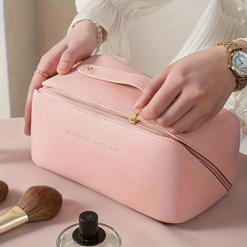 Makeup Bag Organizer Zip Travel Cosmetic Pouch – image 3