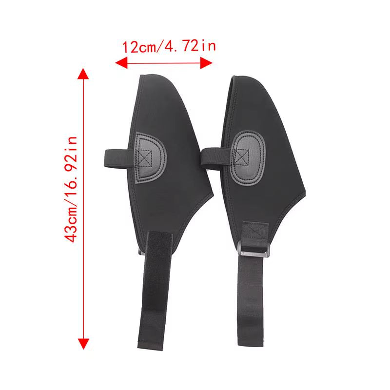 Insulated Ski Boot Covers, Neoprene Boot Warmers, 1 Pair – image 5