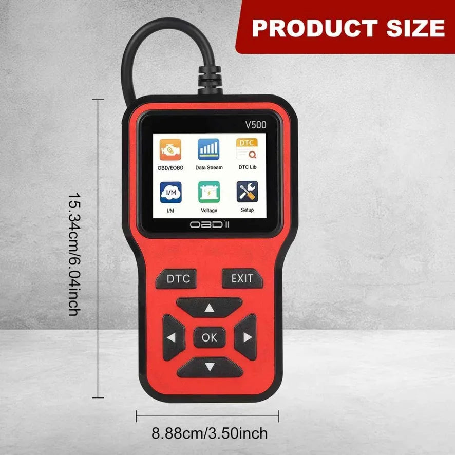 OBD2 Scanner V500 – Color Screen Code Reader with Live Data – image 10