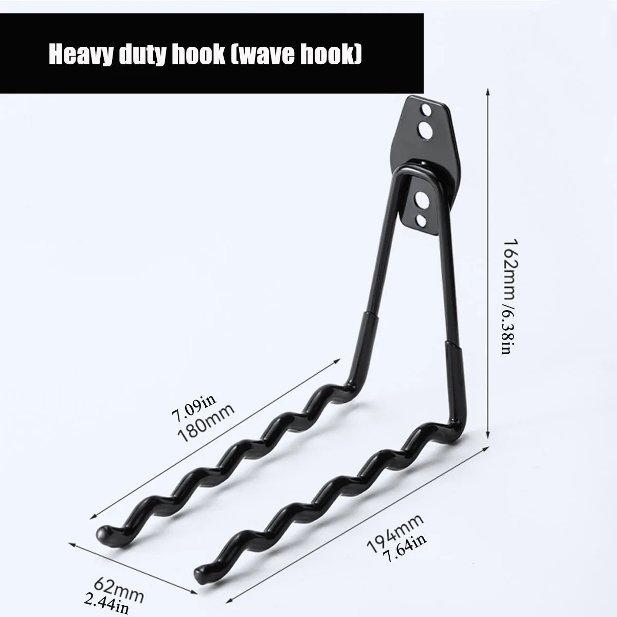 Heavy-Duty Garage Utility Hooks for Garden Tools – image 7