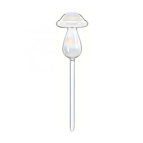 Plant Watering Globe, Glass Mushroom Self-Watering Bulb