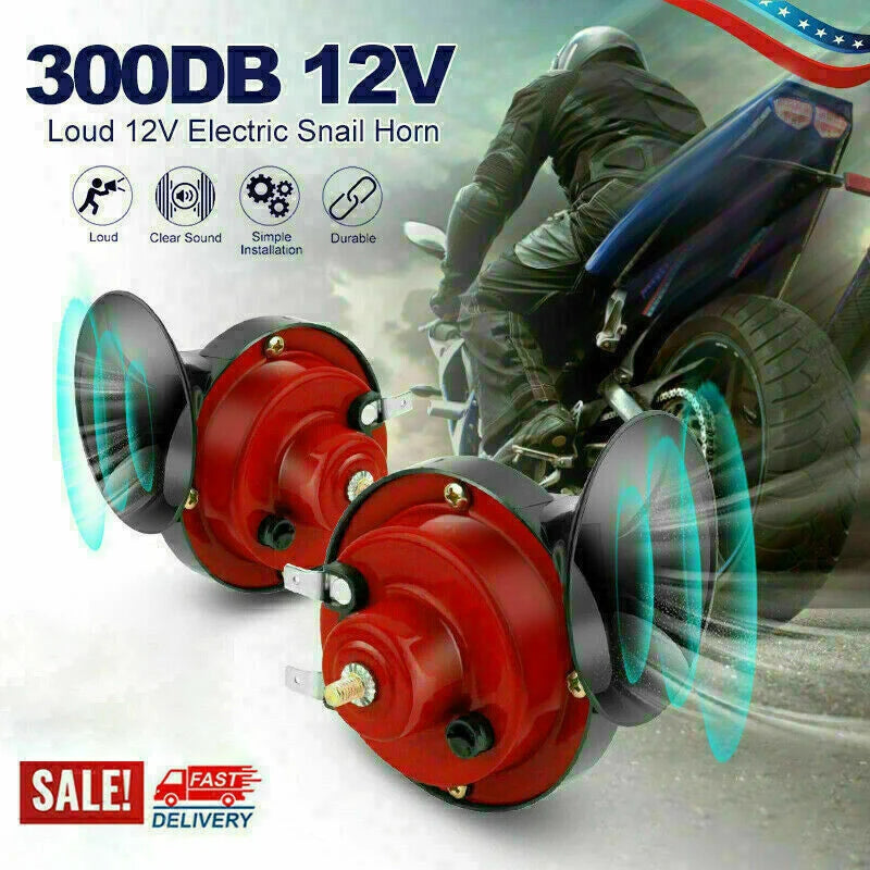 Car Air Horn, 12V Loud Electric Horn, 2-Pack – image 11
