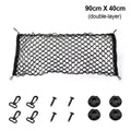Trunk Cargo Net Bag, Elastic Nylon Mesh Storage Organizer