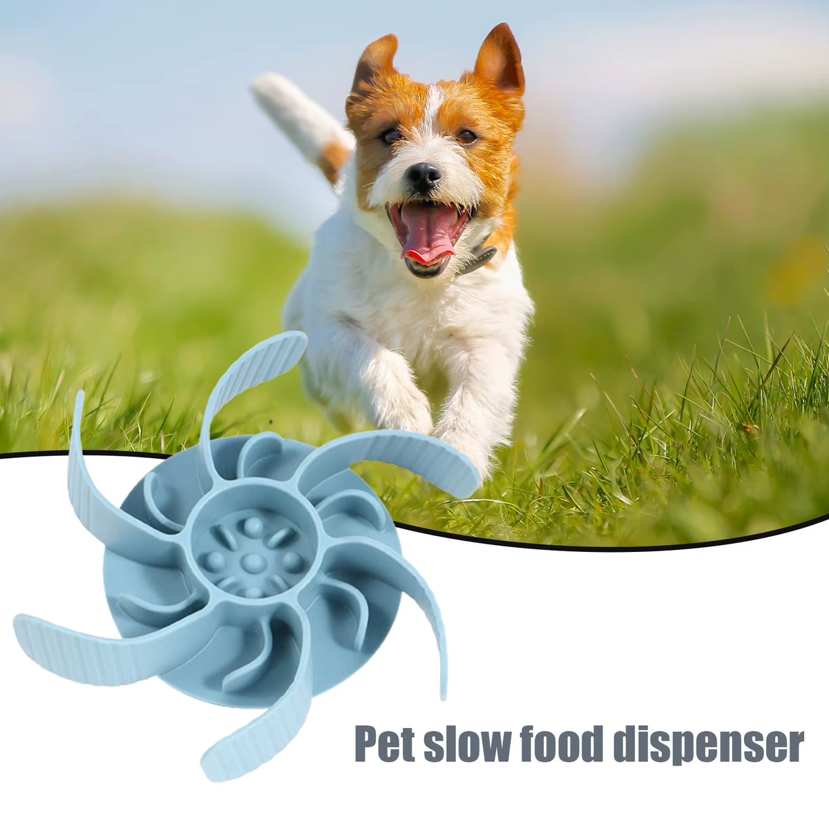 Slow Feeder Bowl Insert - Silicone Spiral with Suction Cup – image 6