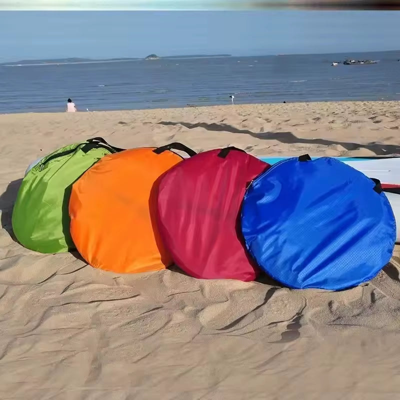 Kayak Downwind Sail Kit 42In Pop up Wind Paddle with Clear Window
