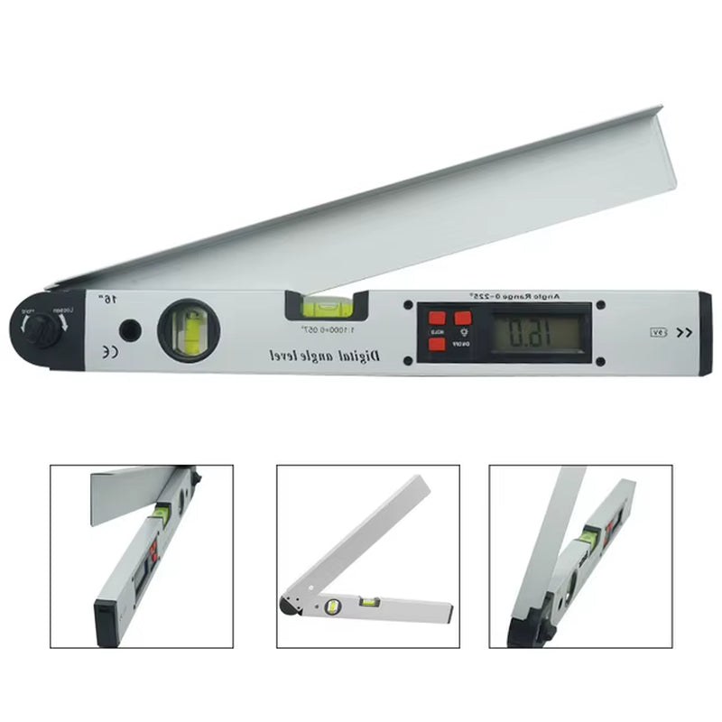 Digital Angle Finder Construction Protractor 0-270 Degree