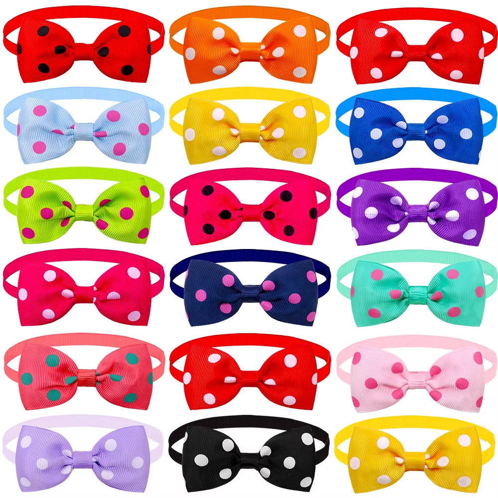 20-Piece Dog Bow Tie Collar Accessories – image 5
