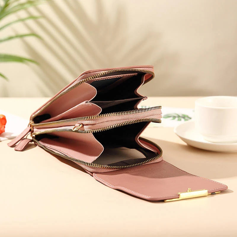Crossbody Phone Bag – Touchscreen Wallet Purse with Card Slots – image 4