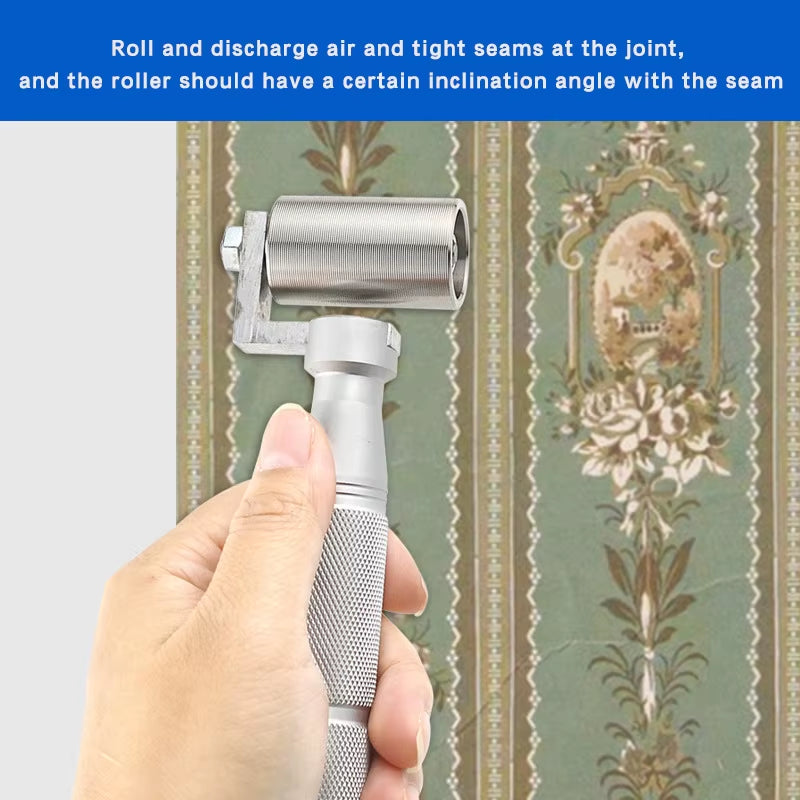 Wallpaper Seam Roller, Aluminum Pressure Wheel with Bearings – image 5