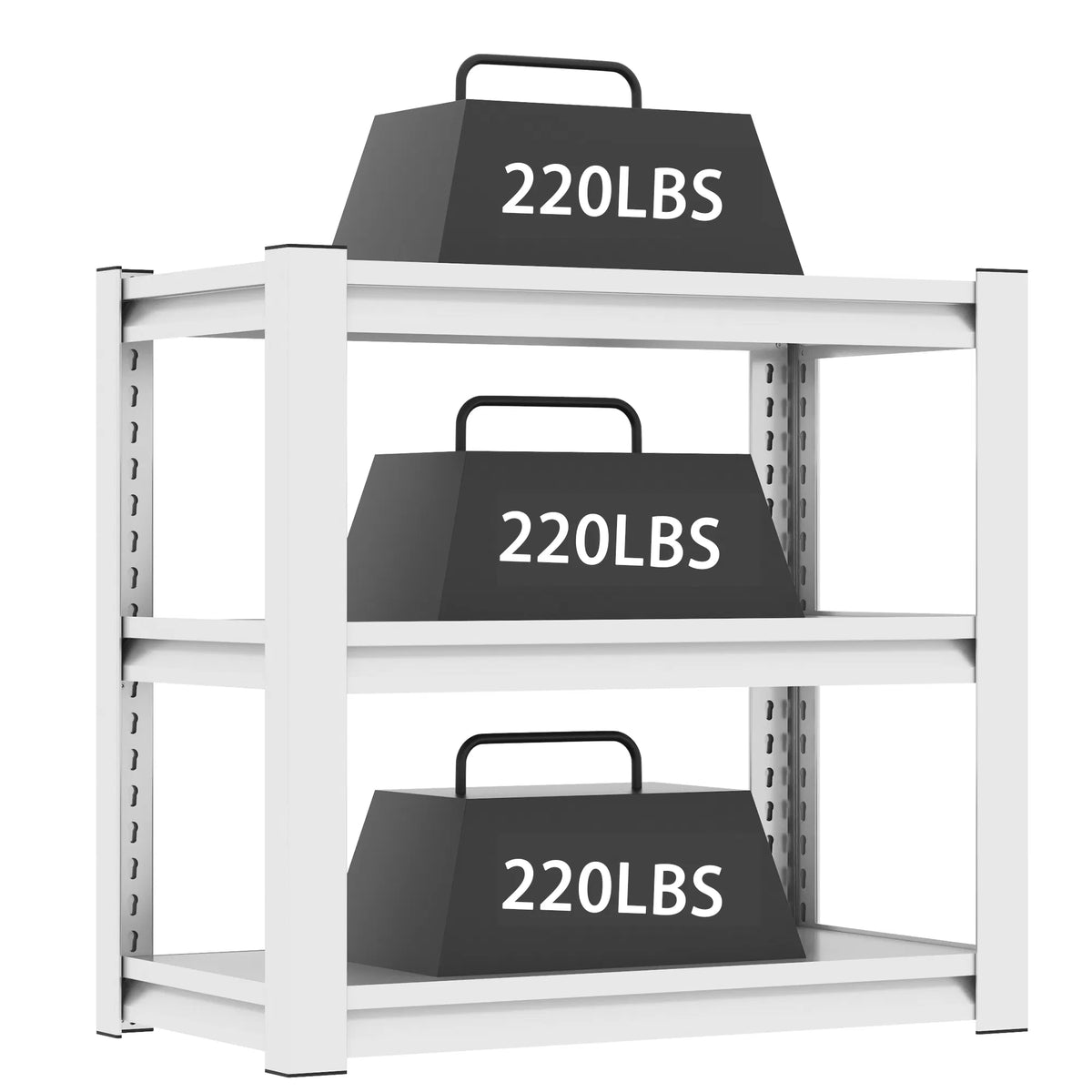 40-50 Gallon Heavy Duty Aquarium Stand, Adjustable 3-Tier Steel Rack – image 7