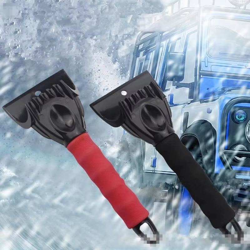 Ice Scraper - Compact Windshield Snow Shovel with Soft Grip – image 2