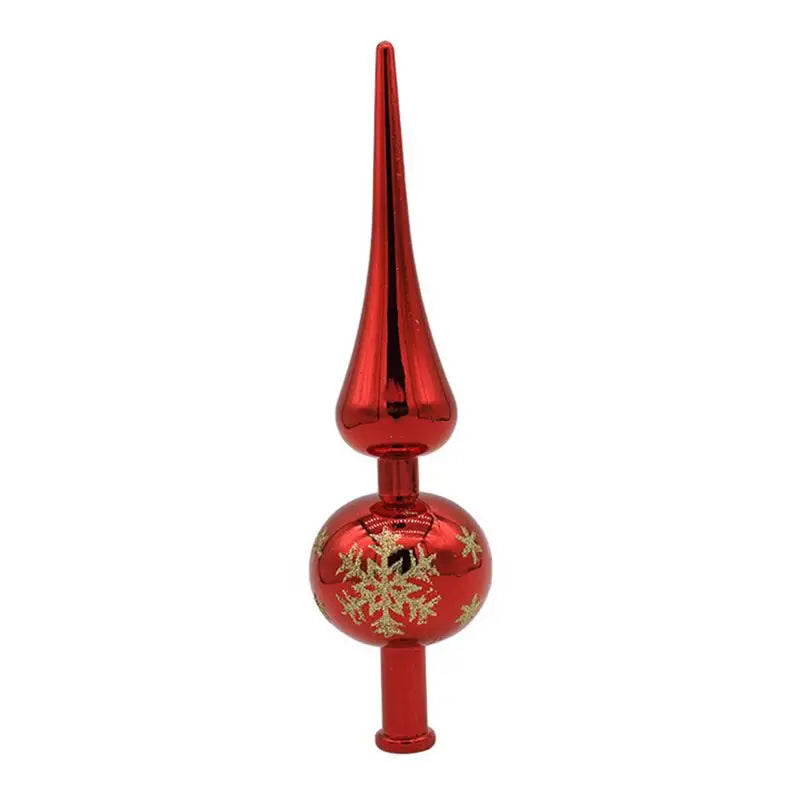 Christmas Tree Topper Finial - Metallic Tree Top Decoration – image 2