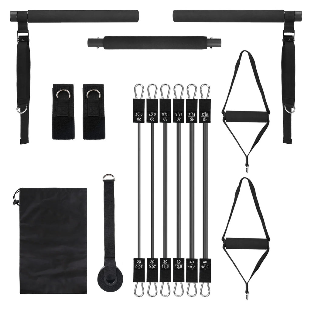 Pilates Bar Kit with Resistance Bands Full Body Toning Bar – image 3