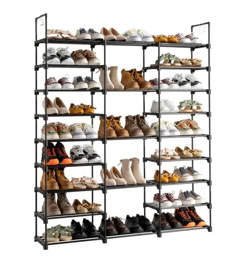 Shoe Rack 9-Tier – Tall Shoe Organizer Holds 50 Pairs – image 4