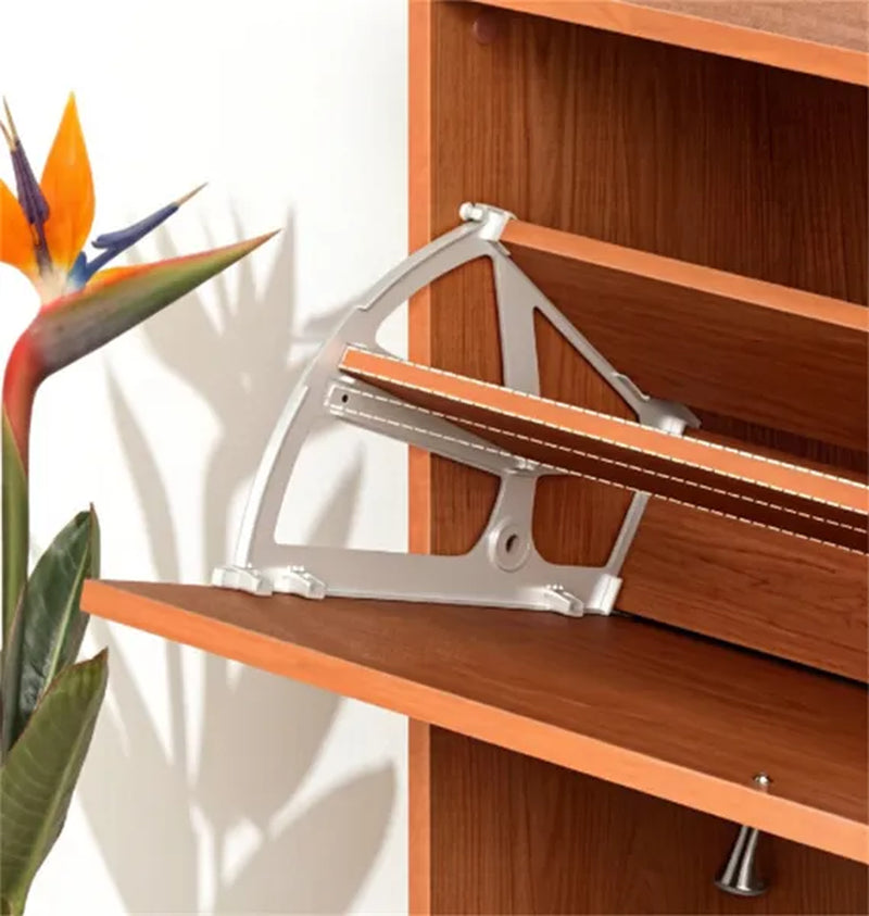 Narrow Shoe Cabinet with 2 Flip Drawers, Anti-Tip Slim Entryway Storage – image 5