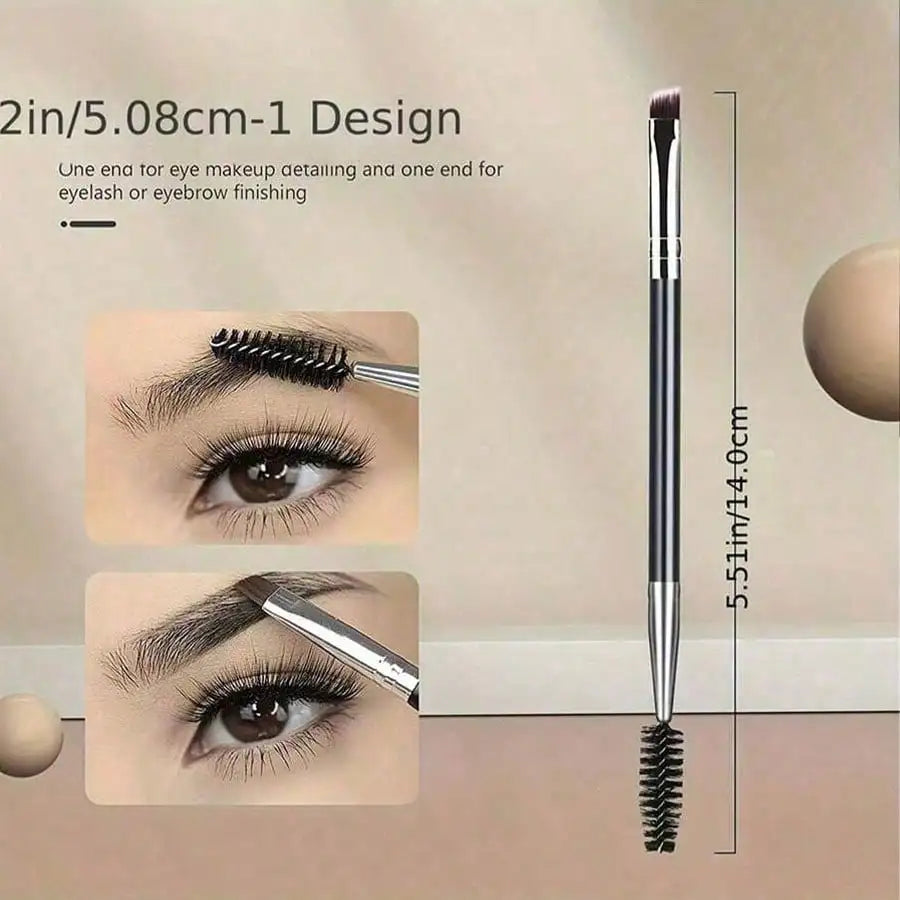 Eyelash Curler Kit 11-in-1 with Comb, Brow Brush and Refill Pads – image 5