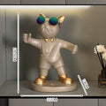 French Bulldog Wine Bottle Holder, Resin Countertop Wine Stand – image 8