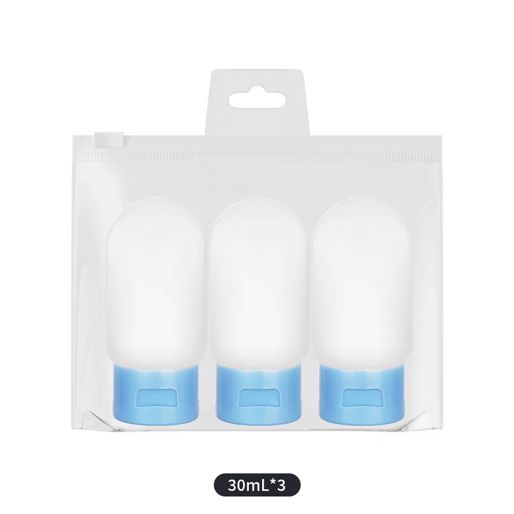 Travel Bottles 30 ml, 3-Pack Leakproof Refillable Squeeze Tubes – image 7