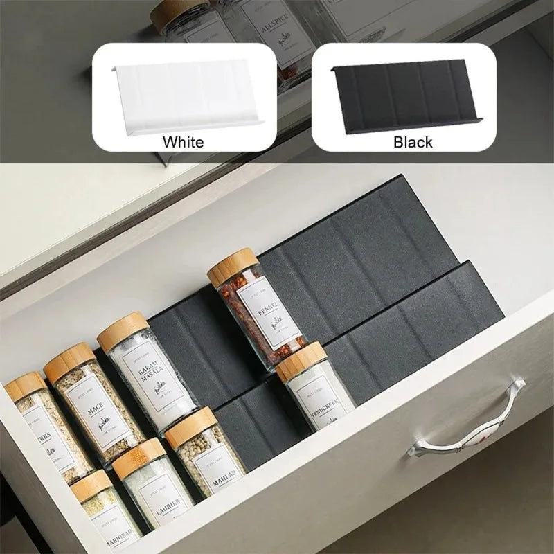 Spice Drawer Organizer – 4-Tier Adjustable Spice Jar Insert – image 3