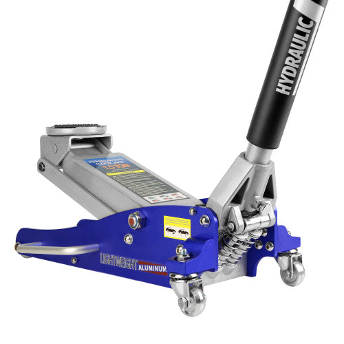Low Profile Floor Jack – 1.5 Ton Aluminum Racing Jack, Dual Pump