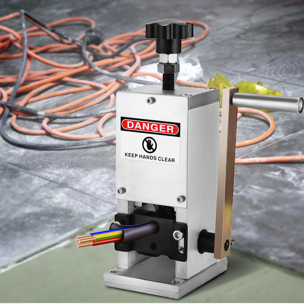 Manual Wire Stripping Machine for 0.06-0.98 in Cable, Hand Crank – image 8