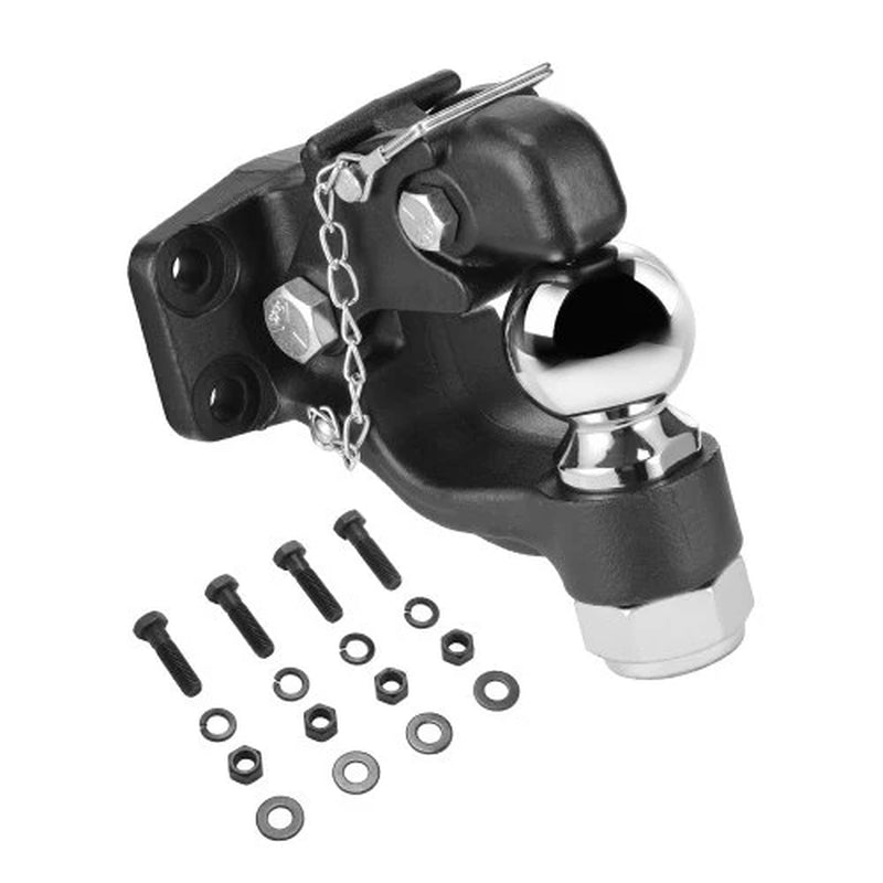 Pintle Hook Hitch Combo with 2-5/16 in Ball, 30,000 lb Towing