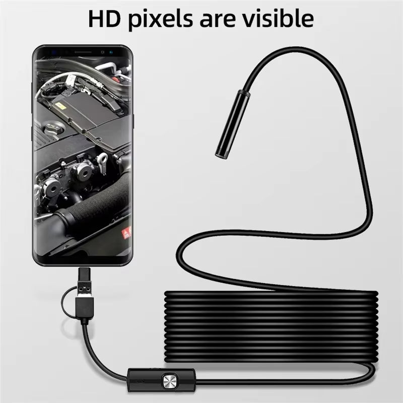 3-in-1 Inspection Camera – Waterproof USB-C Borescope – image 4