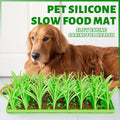 Grass Design Pet Lick Mat - Slow Feeding Mat for Cats & Dogs