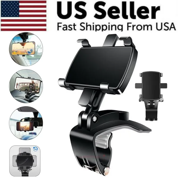 Dashboard Phone Mount, Universal Car Phone Holder Clamp – image 3