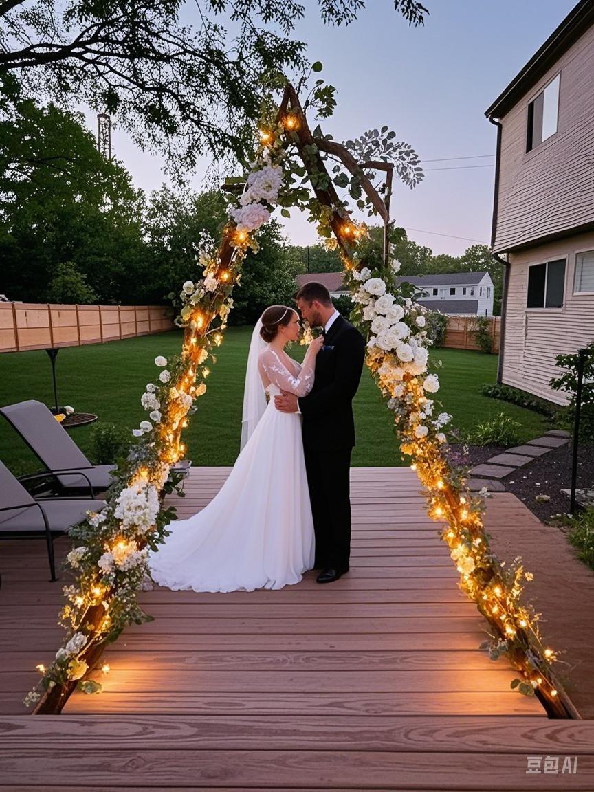 Lighted Eucalyptus Leaf Wreath with Timer, Battery Operated – image 4