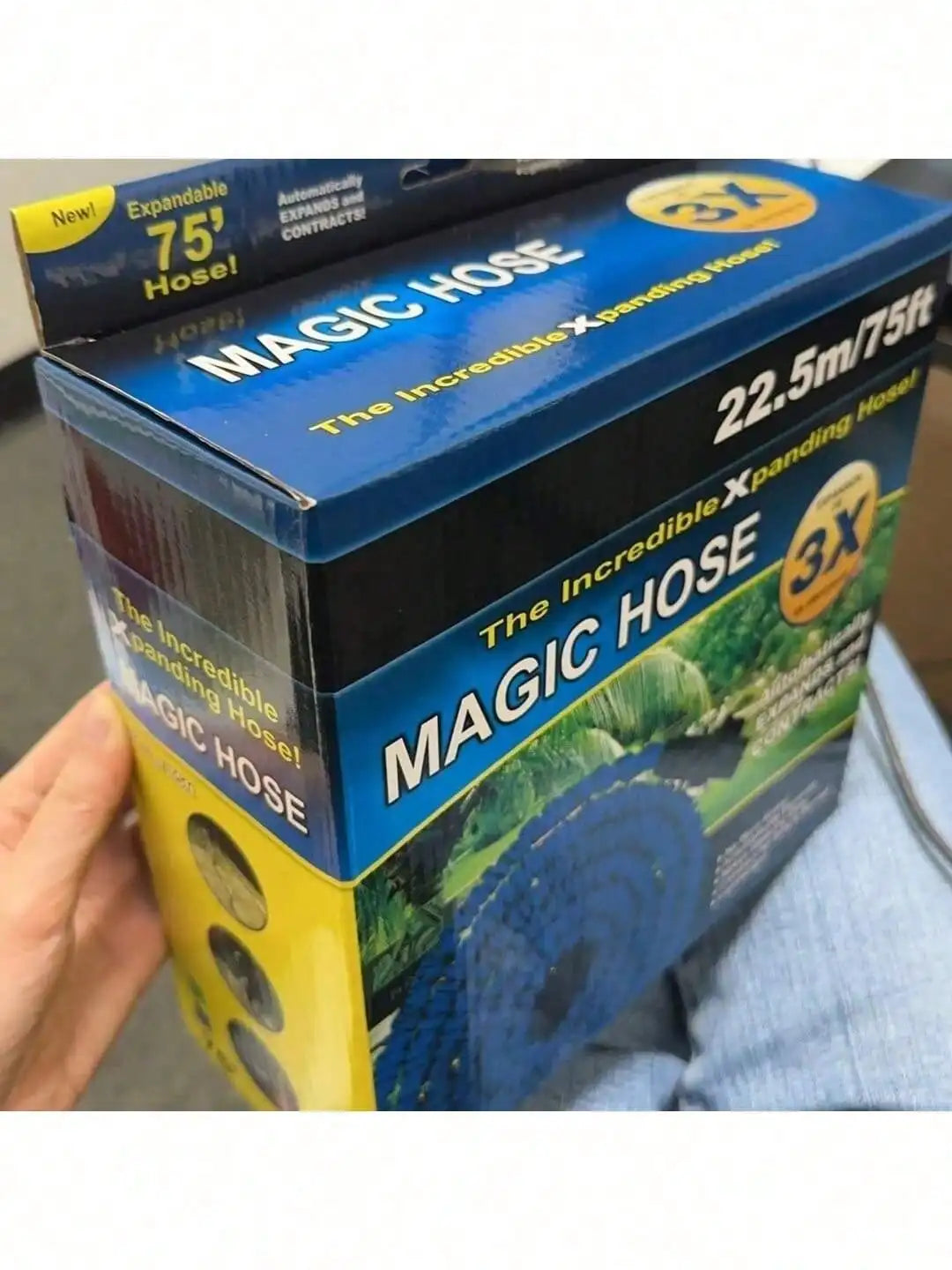 Expandable Garden Hose 75 ft - Lightweight Retractable Water Hose – image 2