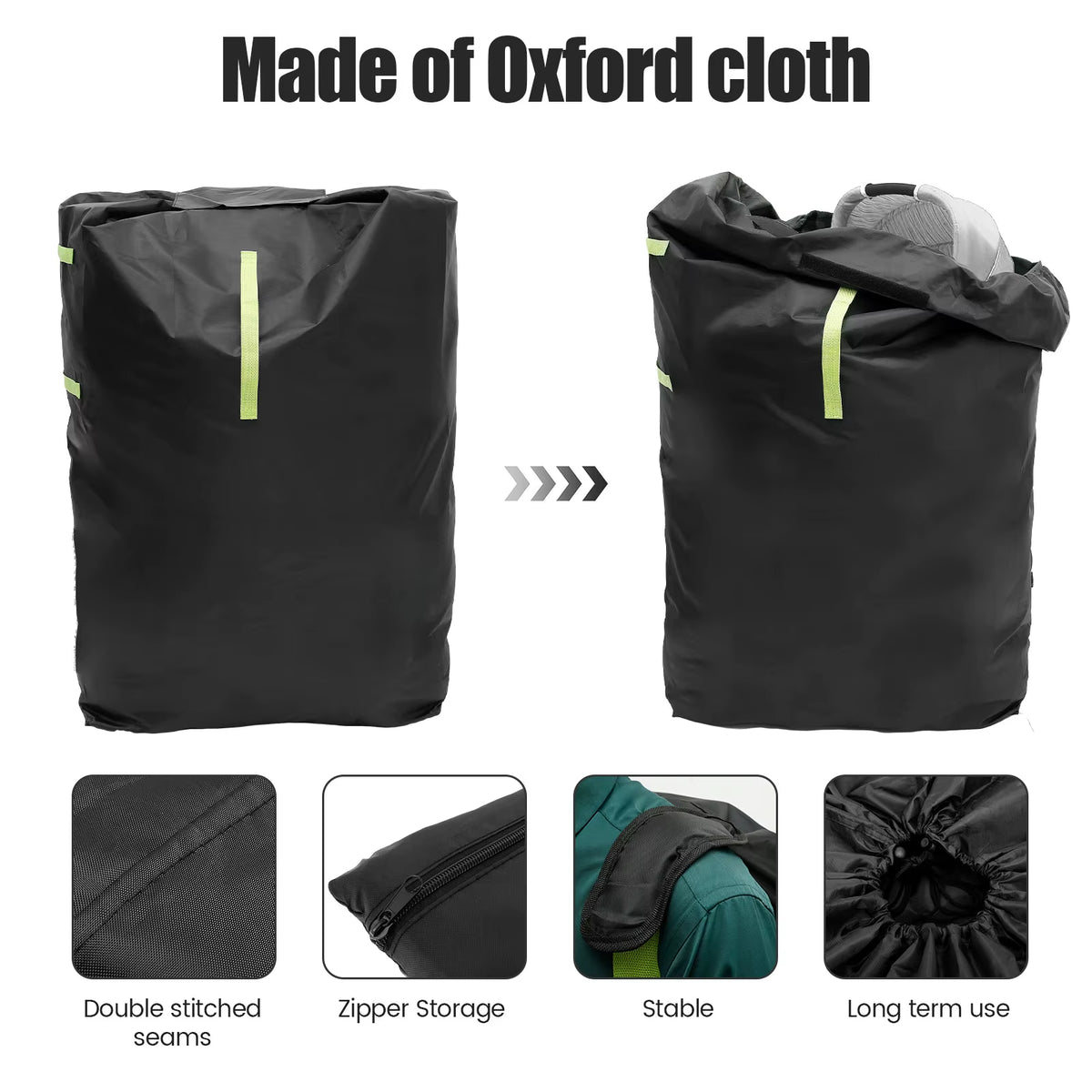 Waterproof Gate Check Stroller Travel Bag with Shoulder Strap – image 5