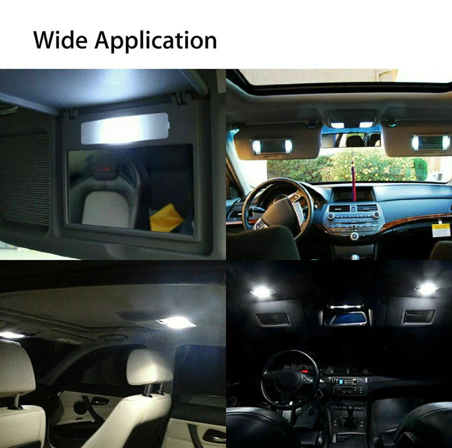 Car Interior LED Bulb Kit, 28 Pieces, 6000K White – image 6