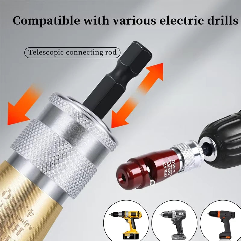Wire Stripper Drill Attachment Hex Shank, Adjustable 10-30 mm – image 3