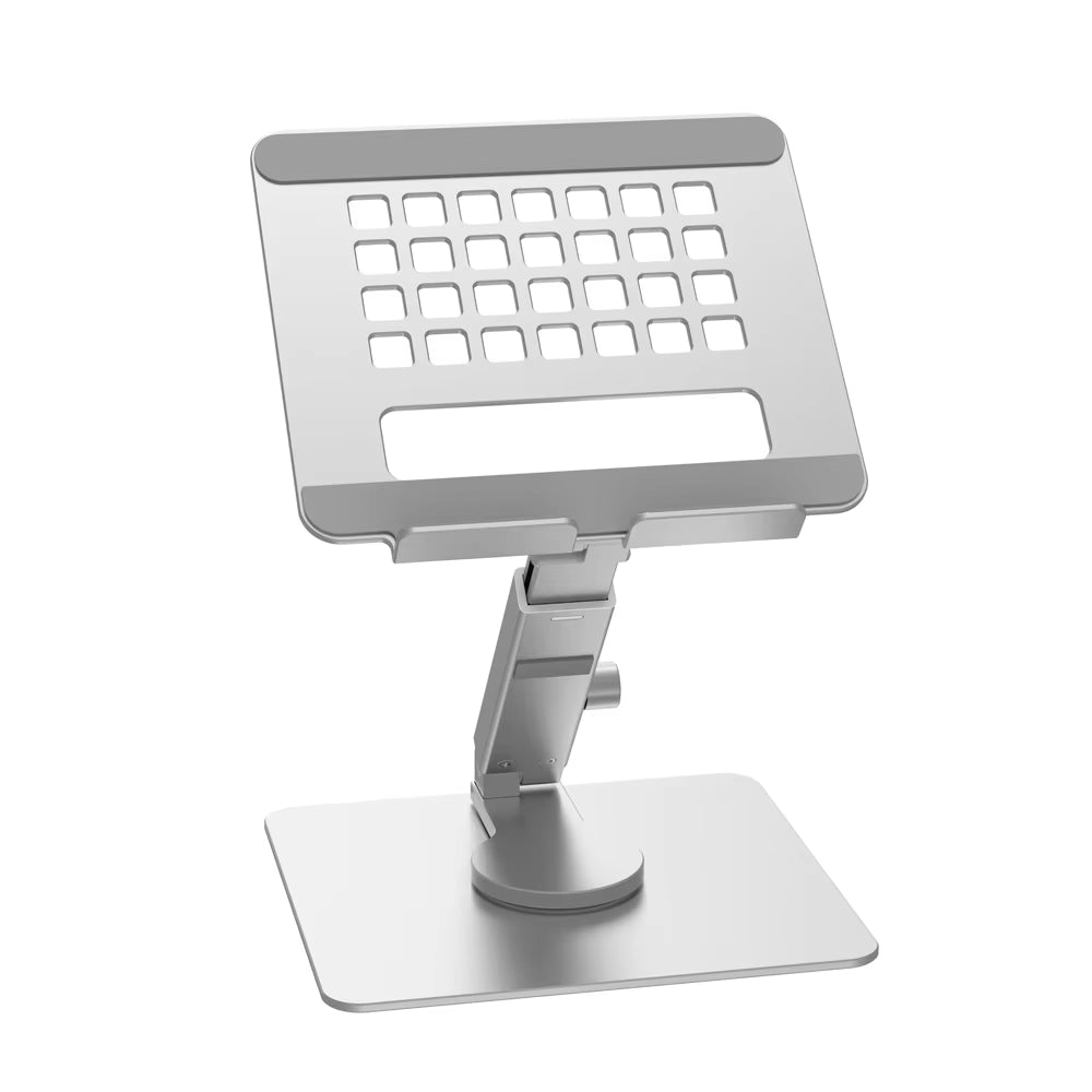Aluminum Tablet Stand, 360-Degree Rotating Riser 4-14 in – image 8