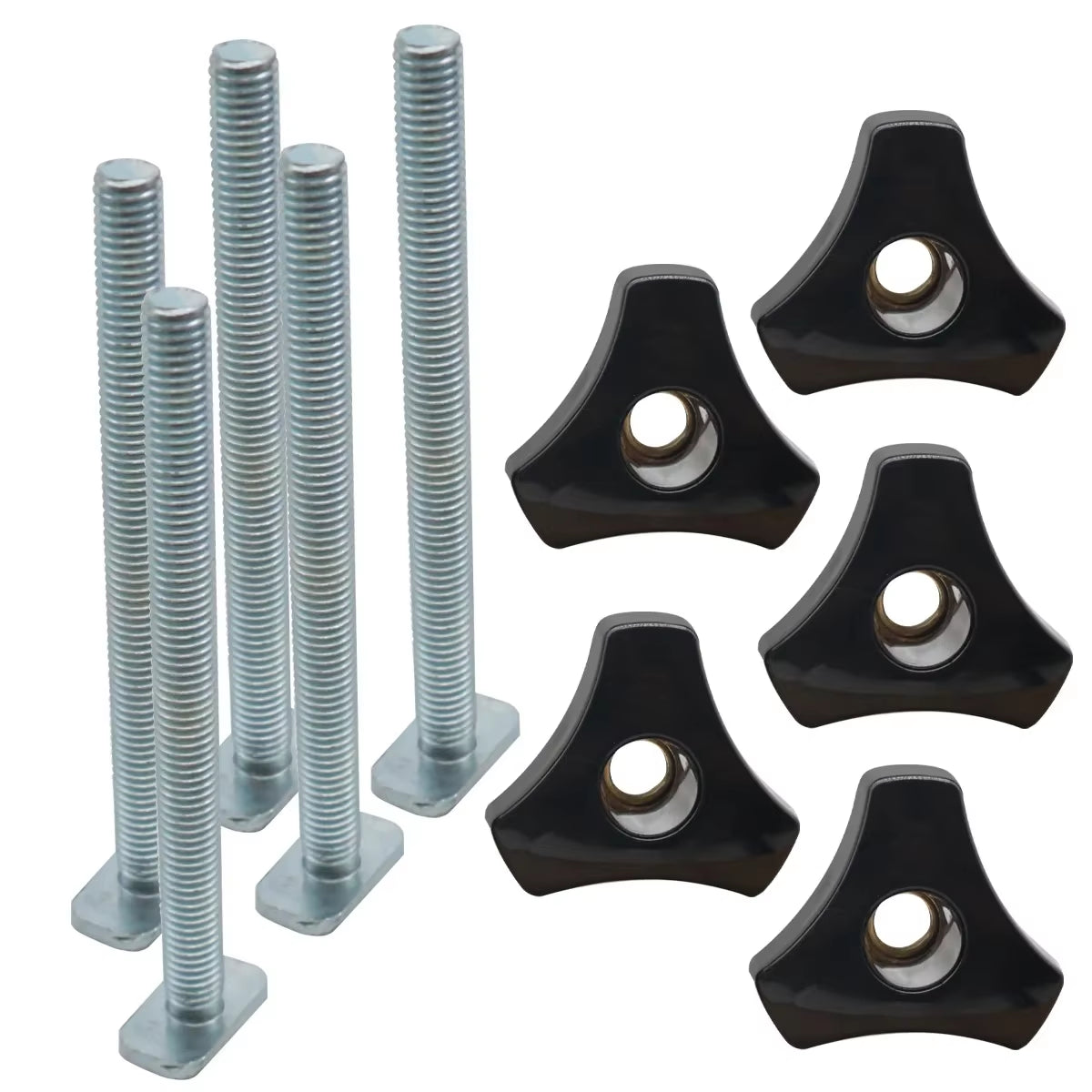 T-Track 500 mm – Aluminum Miter Track with T-Bolts – image 8