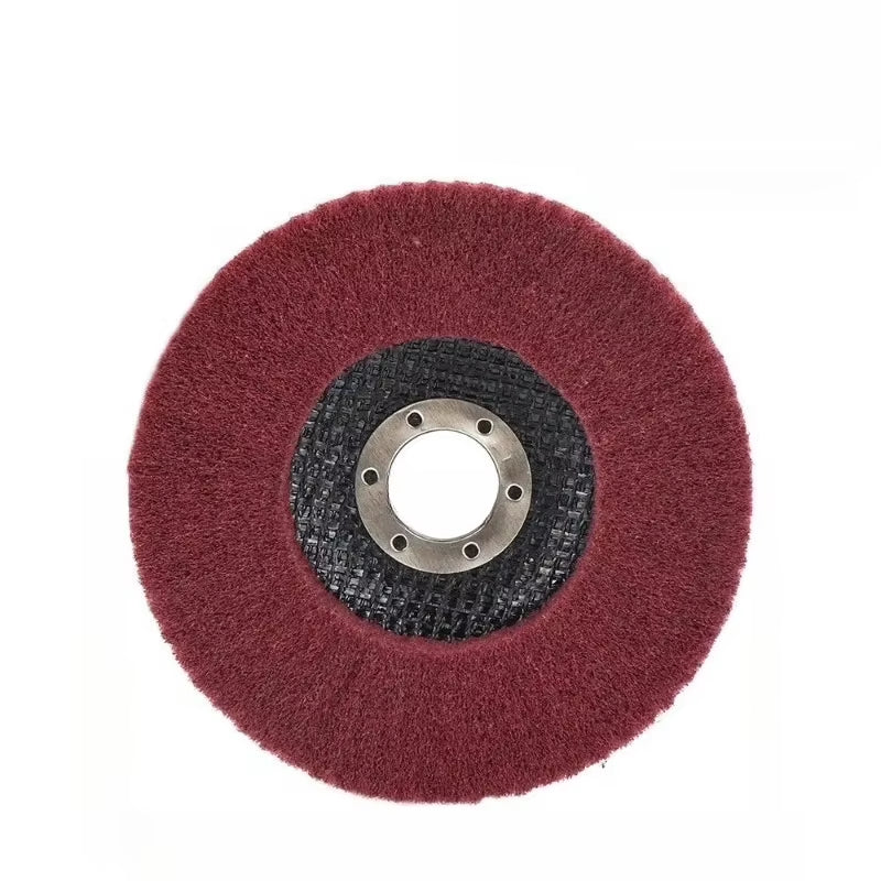 Non-Woven Flap Polishing Wheel for Welding Cleanup, Angle Grinder