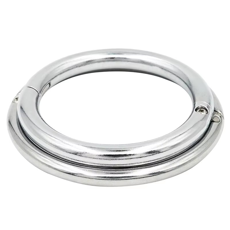Metal Cattle Nose Ring Lead Clamp, 9-10 cm