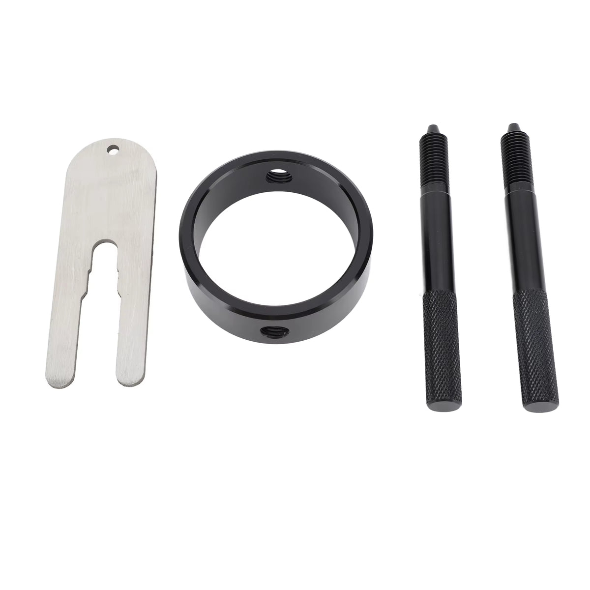 Mechanic Motorcycle Fork Spring Compressor Tool Kit, 4 Pc Aluminum – image 5