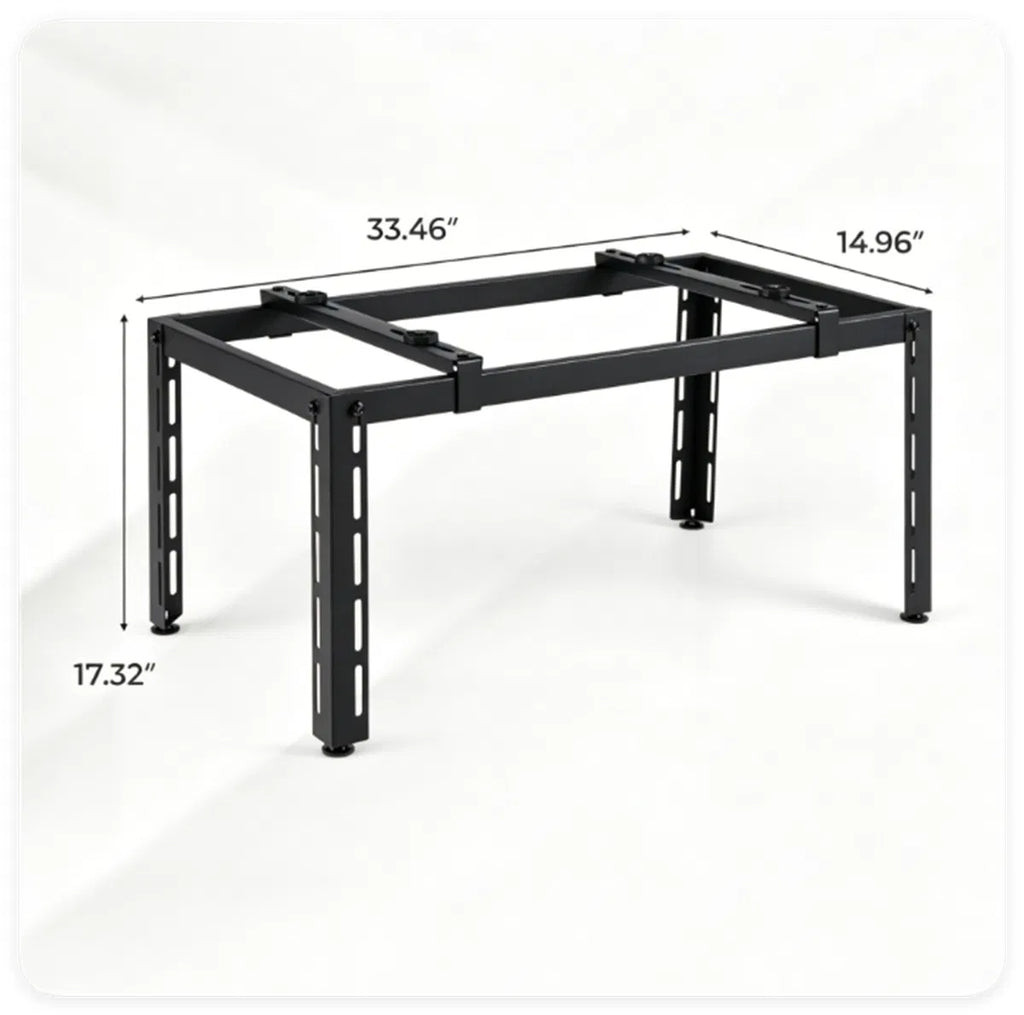 Adjustable Mini Split Ground Stand, 400 lb Heavy-Duty AC Bracket – image 8