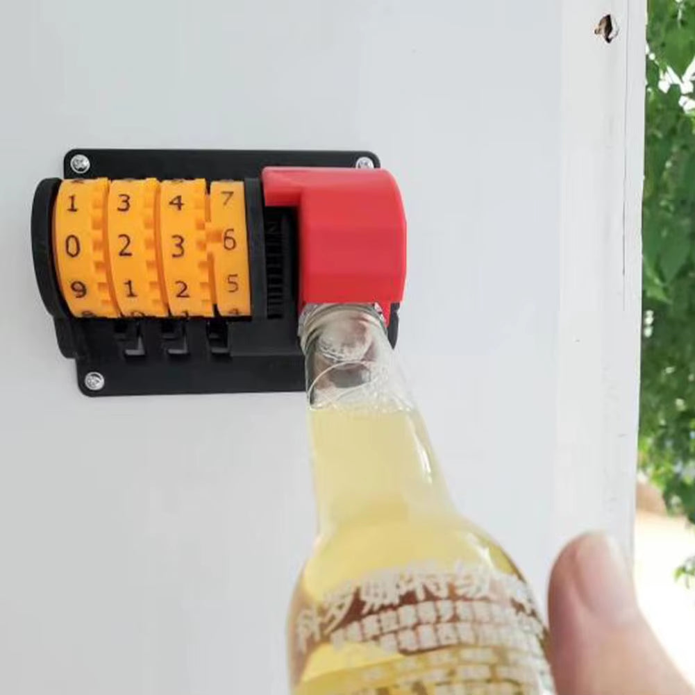 Beer Counter Bottle Opener, Wall Mounted Cap Counting Opener – image 6
