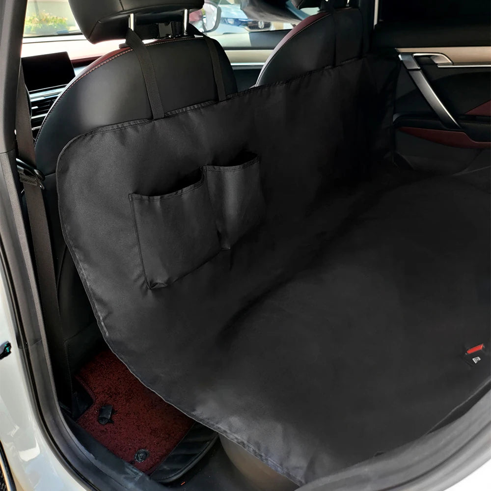 Dog Car Seat Cover - Waterproof 600D Oxford Back Seat Hammock – image 3