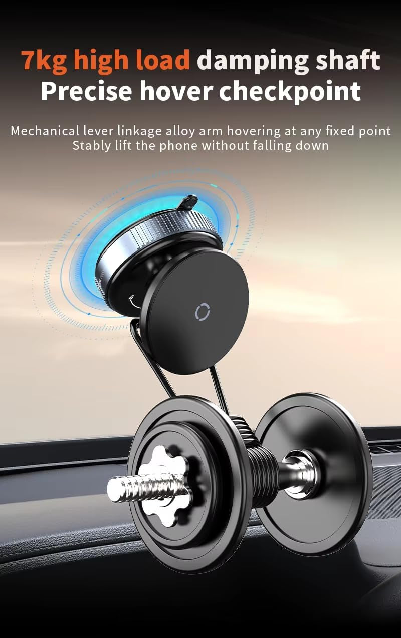 Magnetic Car Phone Mount – Vacuum Suction with 20 N56 Magnets – image 6