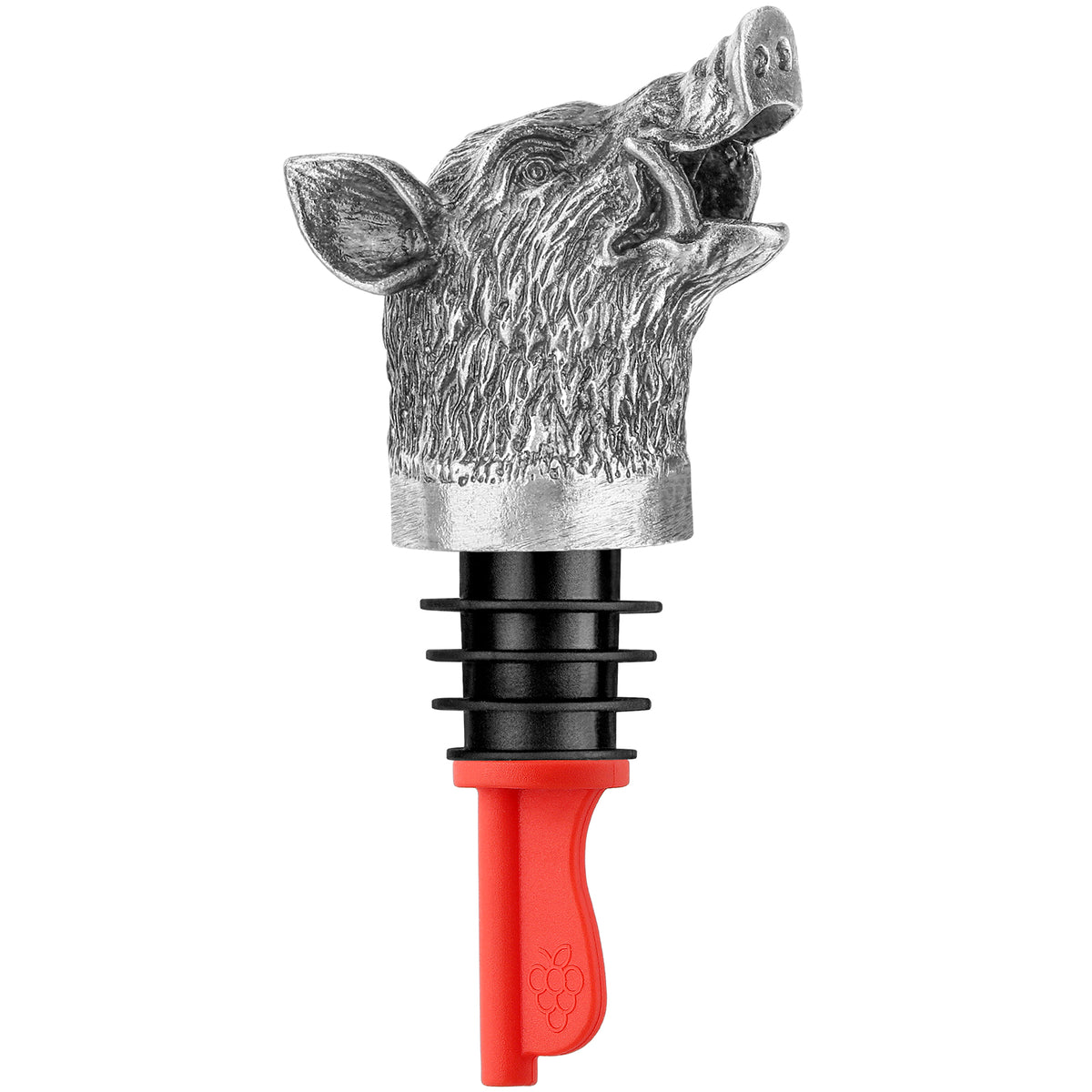 Boar Head Wine Pourer – Bottle Spout & Stopper – image 11