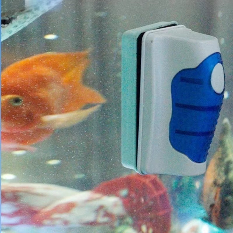 Magnetic Aquarium Glass Cleaner - Floating Fish Tank Algae Scrubber – image 3