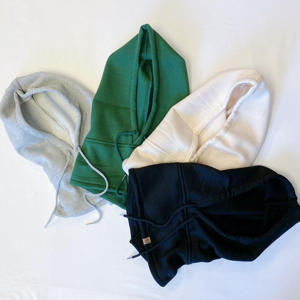 Hooded Snood – Knit Hood and Neck Warmer in One