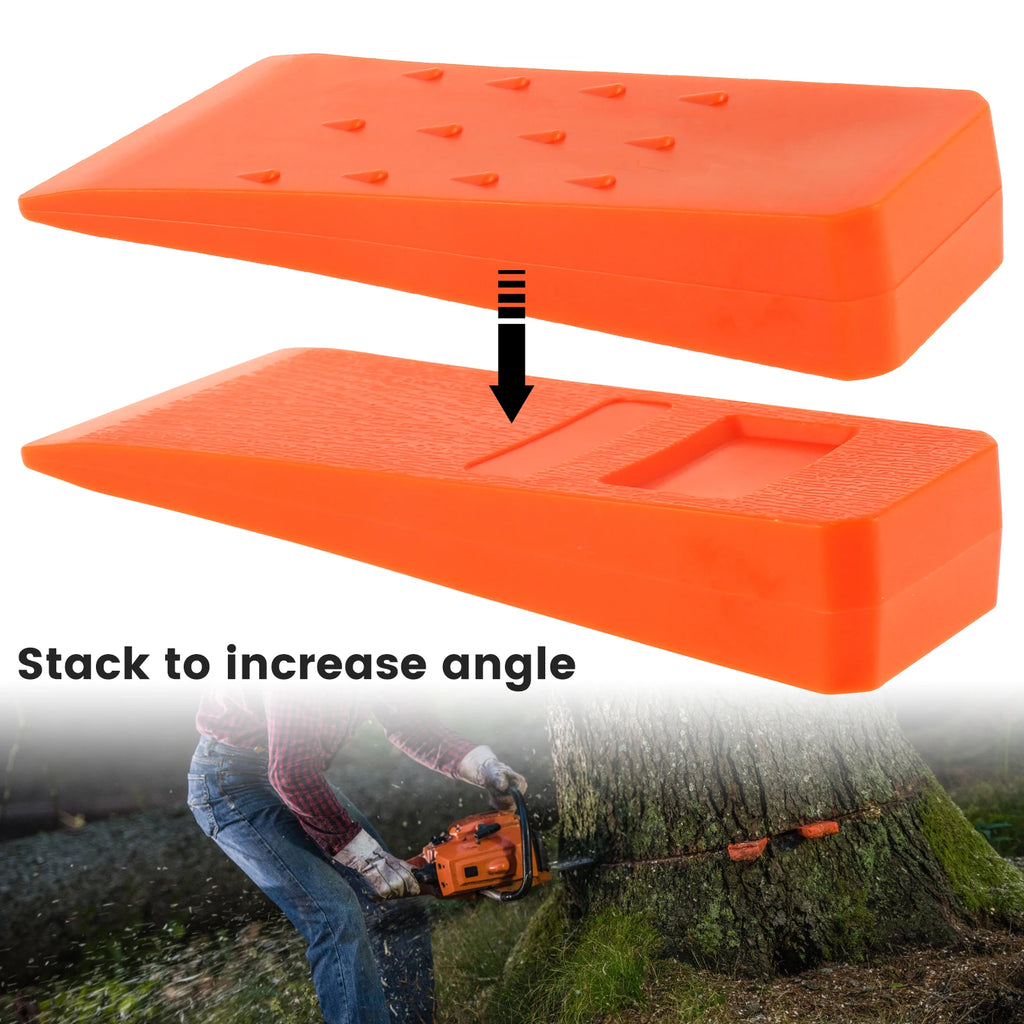 Felling Wedges 3-Pack for Chainsaw Tree Cutting, Landscaping & Logging – image 6