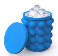 Silicone Ice Cube Bucket – Ice Mold & Drink Cooler
