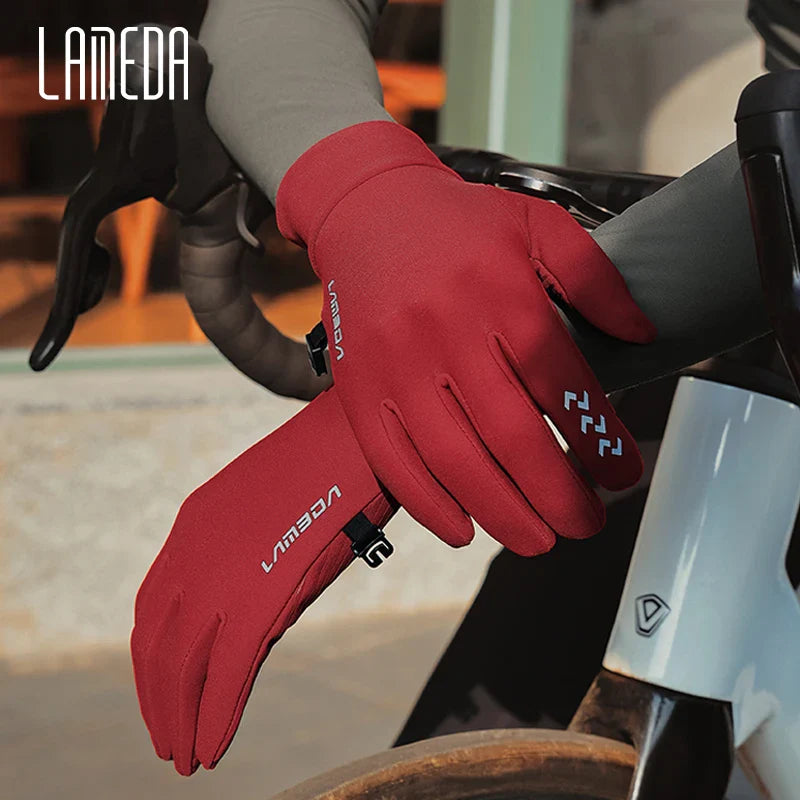 Winter Cycling Gloves, Thermal Windproof Touchscreen Bike Gloves – image 2